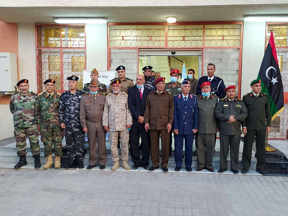 وفدا اللجنة العسكرية الليبية المشتركة (5+5)  