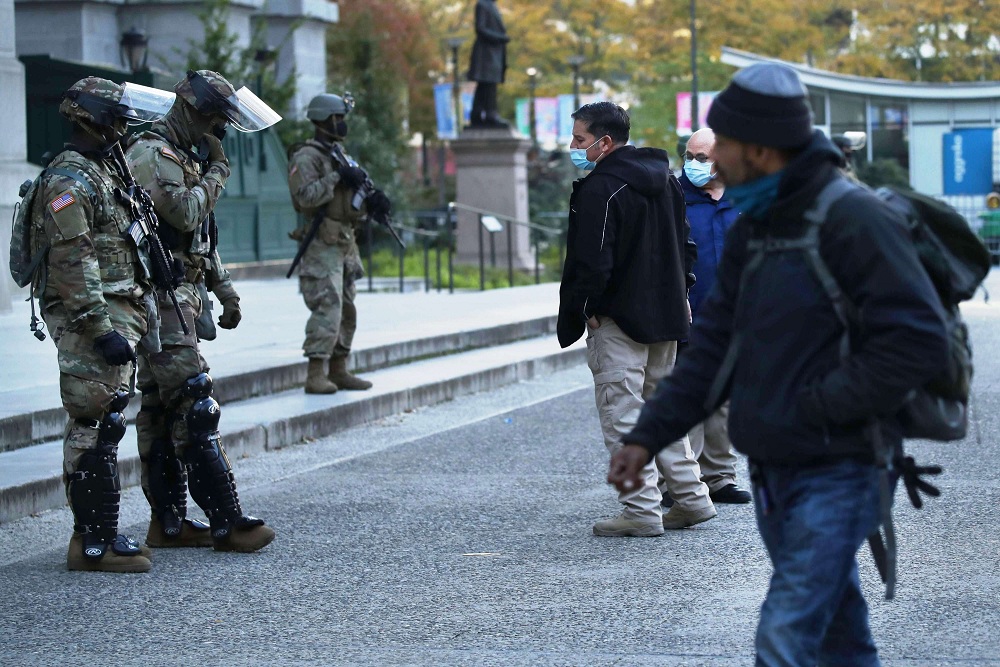 واشنطن نشرت عناصر من الحرس الوطني في عدة ولايات