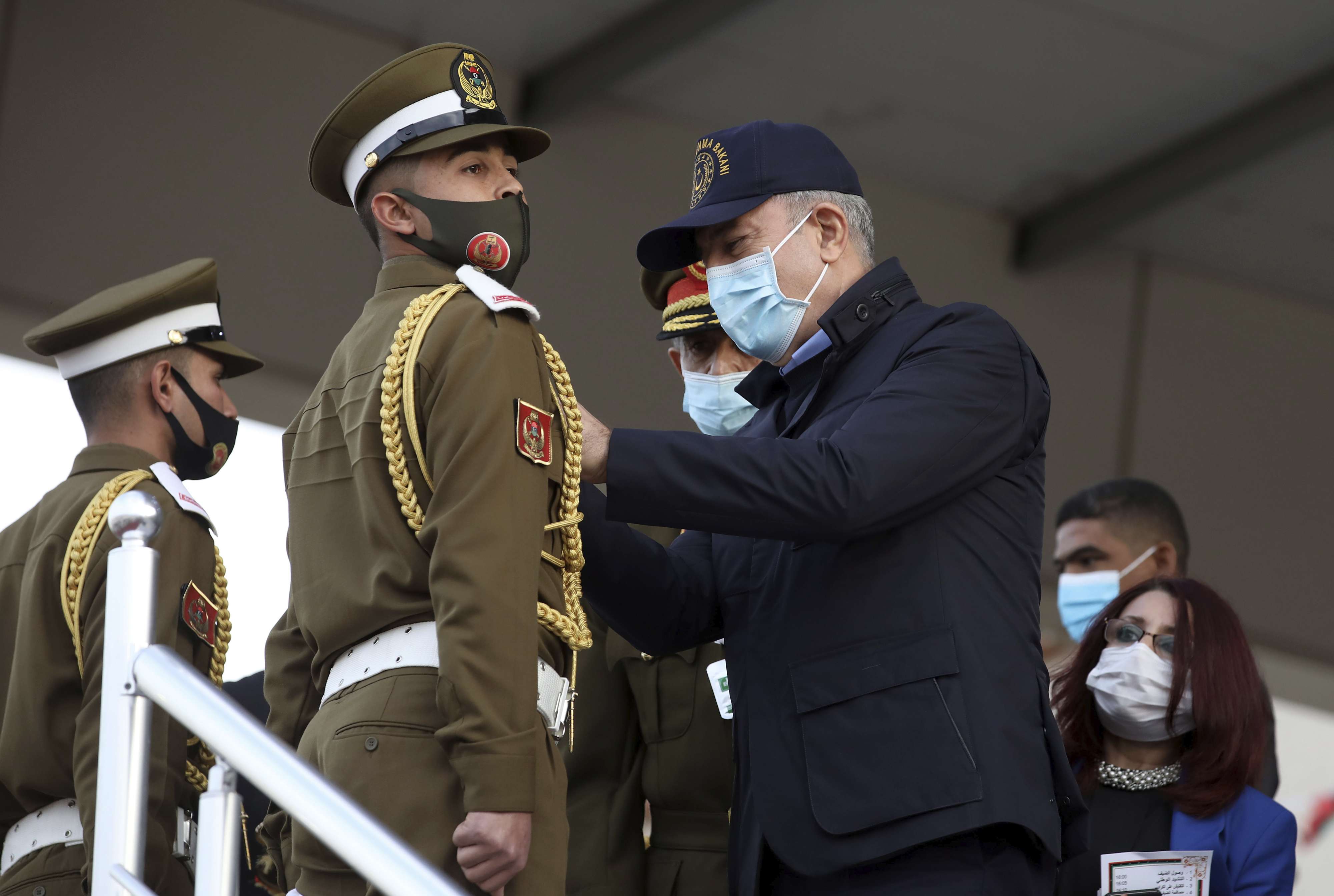 زيارة وزير الدفاع التركي خلوصي أكار إلى ليبيا