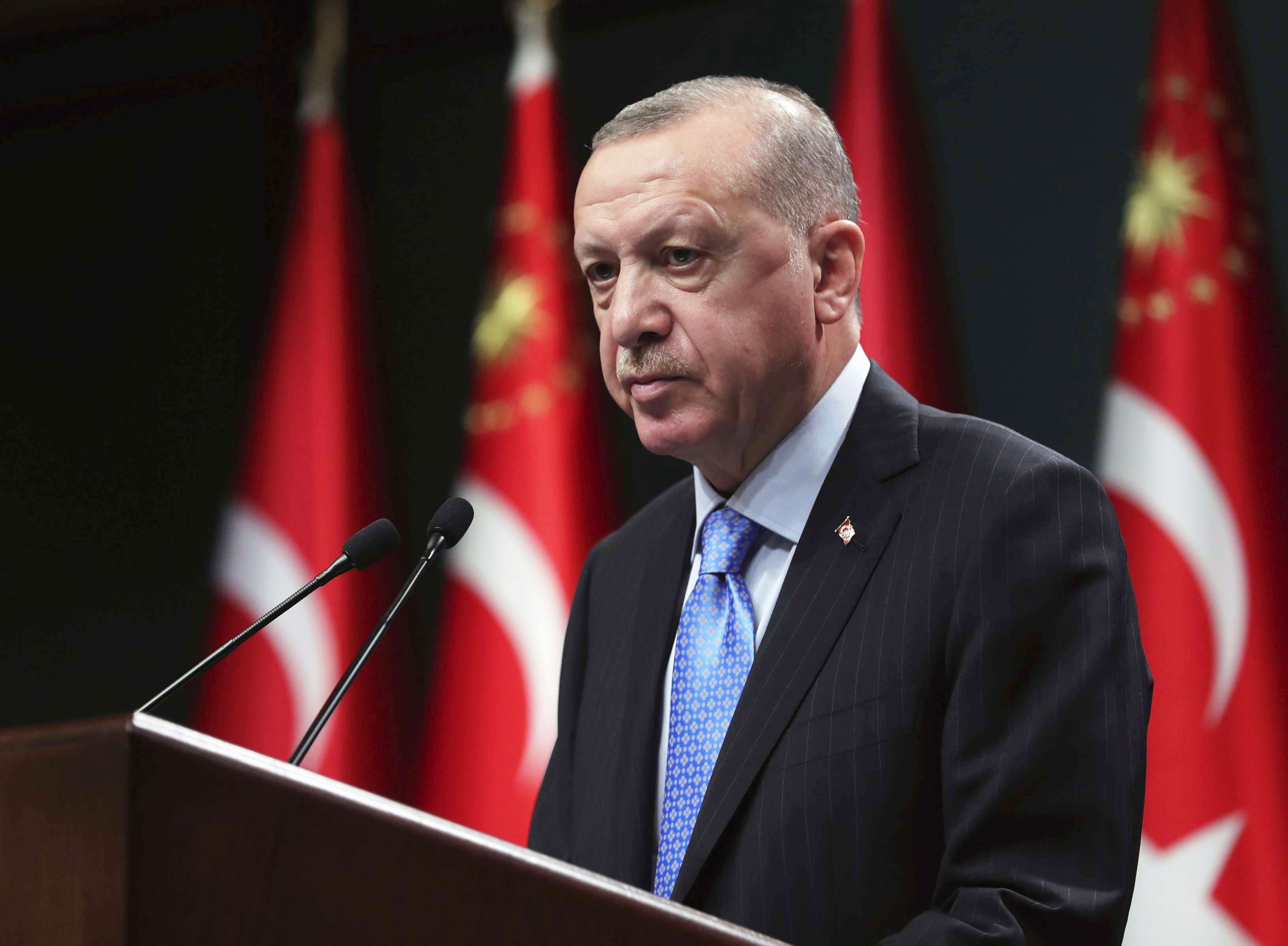 الرئيس التركي رجب طيب أردوغان