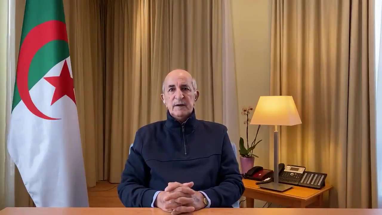 الرئيس الجزائري عبدالمجيد تبون
