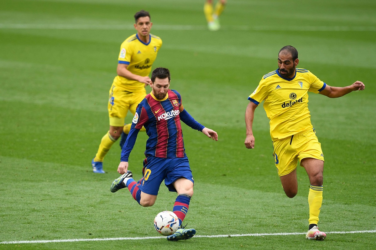 مباراة برشلونة وقادش