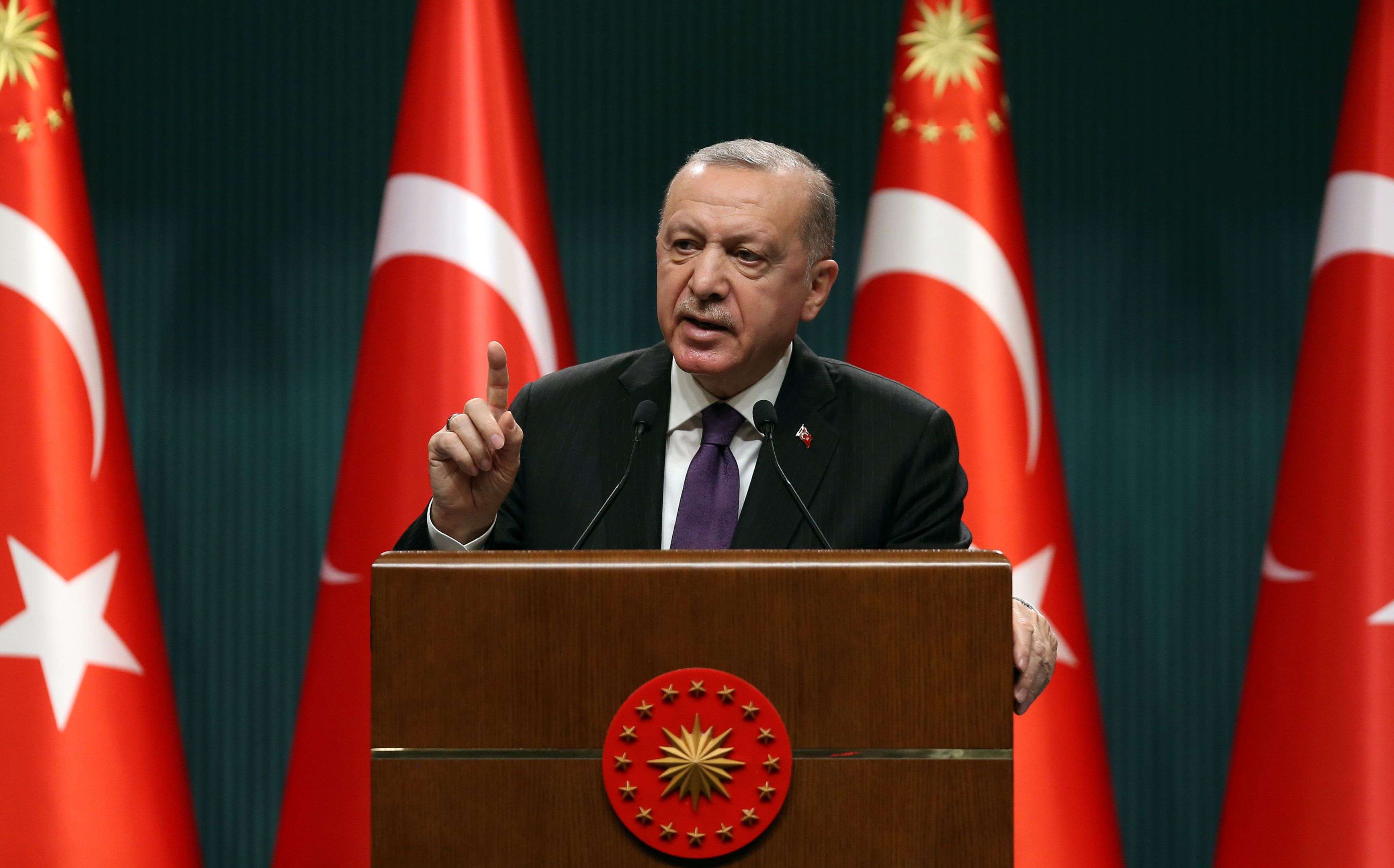 الرئيس التركي رجب طيب أردوغان
