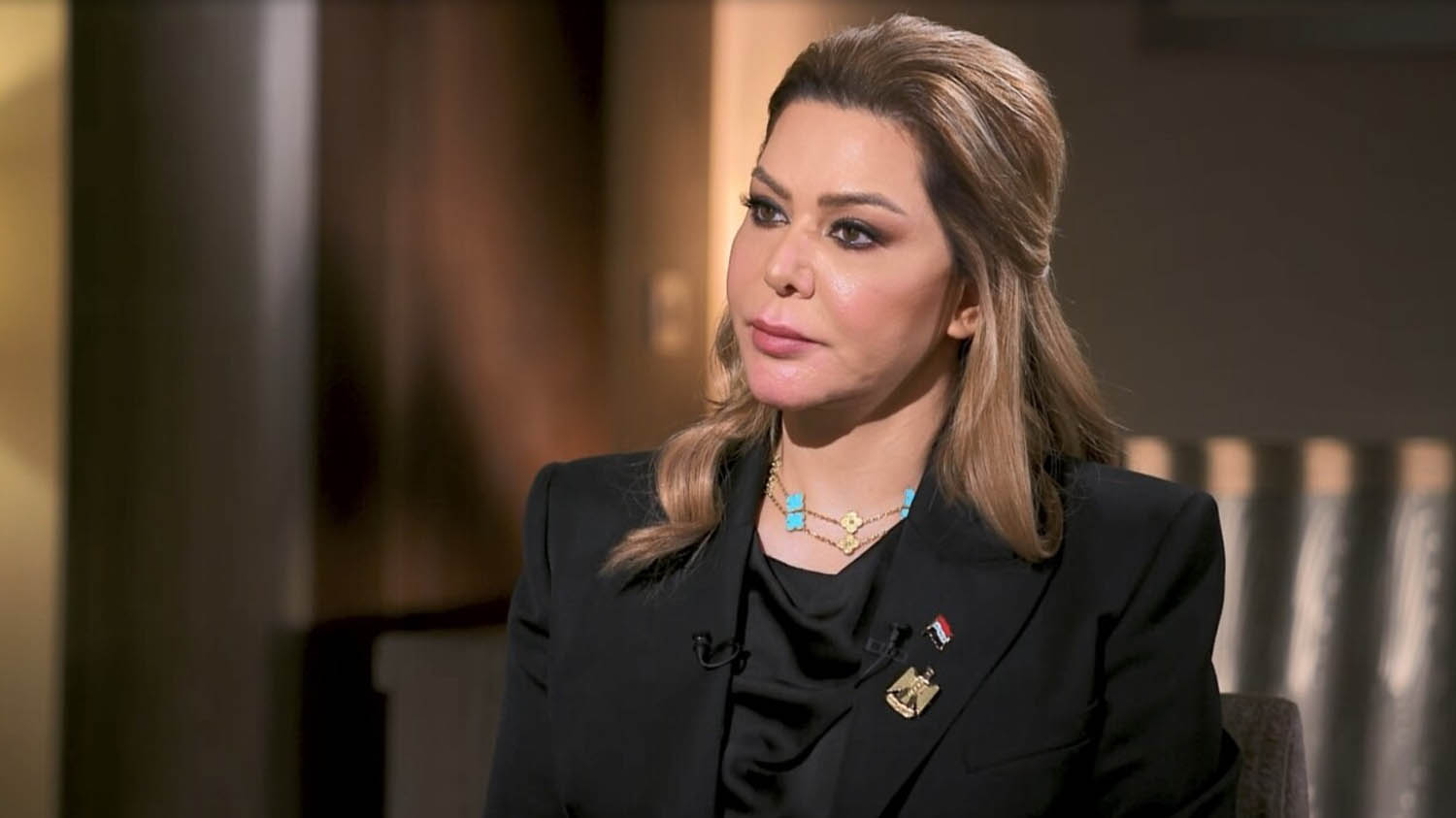 رغد صدام حسين في مقابلة مع قناة العربية