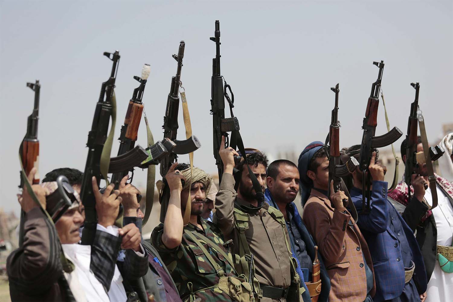More than 48 fighters were killed in the past two days, mostly Houthis