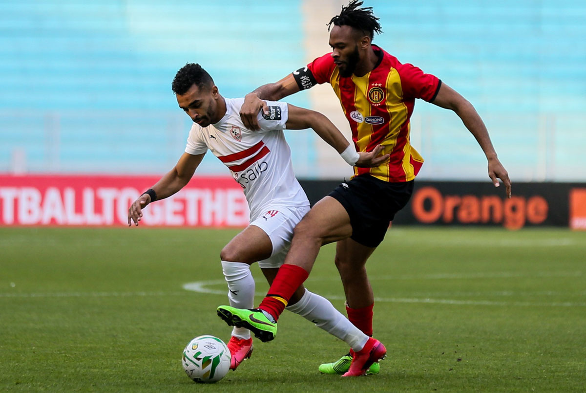 الزمالك في المركز الثالث من حسابه على تويتر