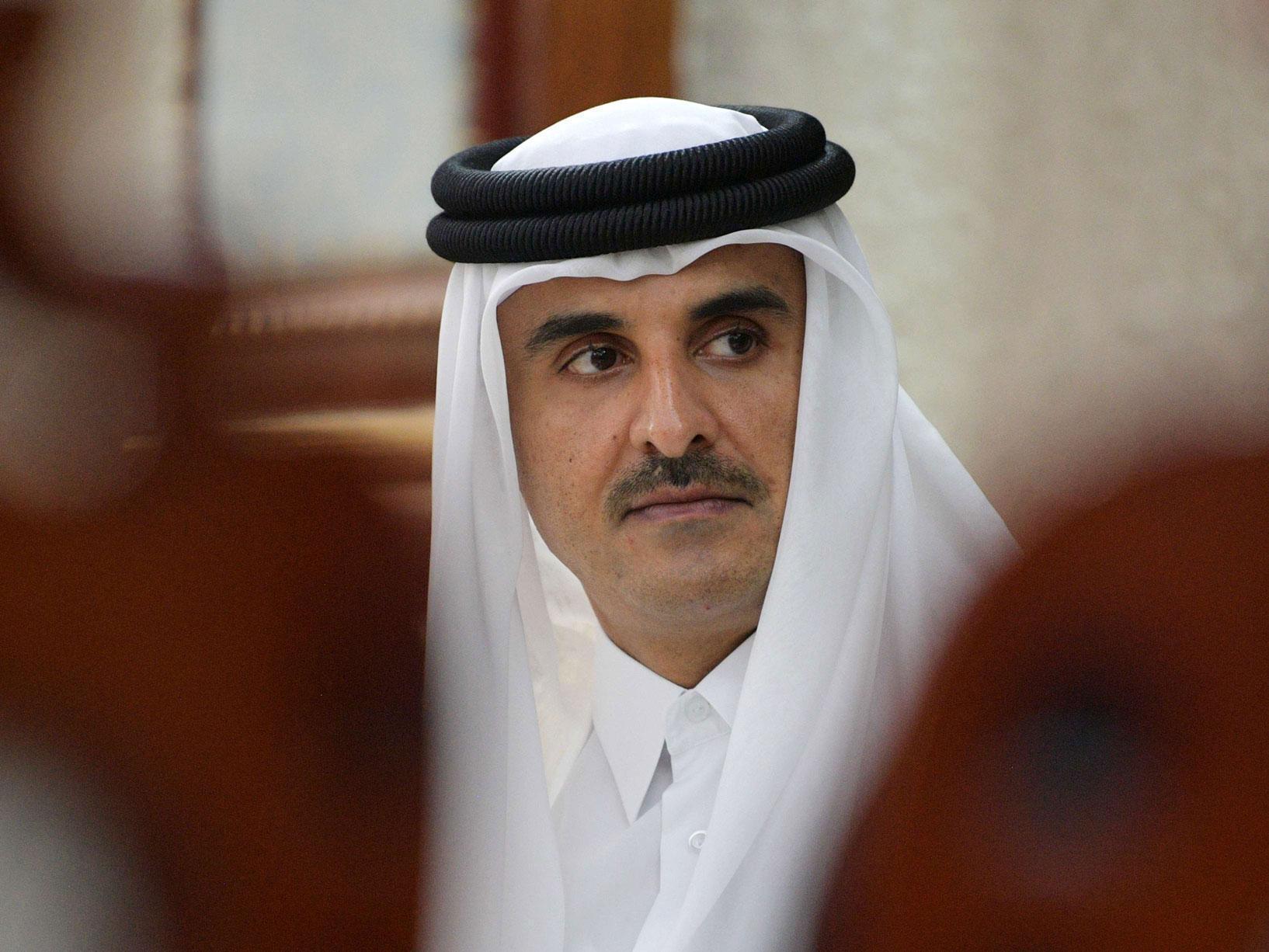 امير قطر الشيخ تميم بن حمد ال ثاني