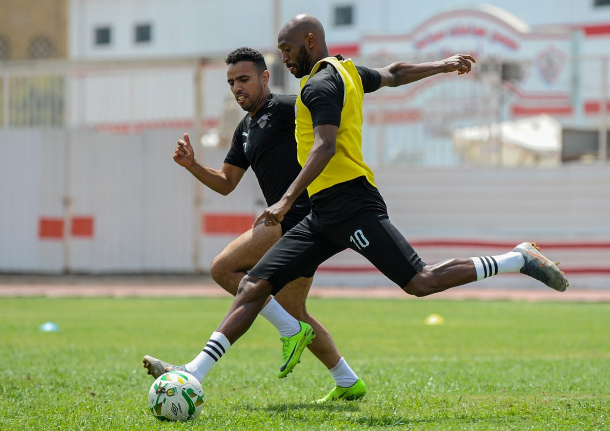 الزمالك جاهز لضيفه تونغيث السنغالي من حسابه على تويتر