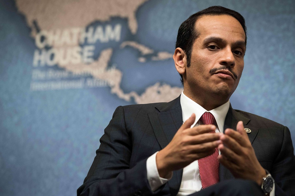 وزير الخارجية القطري الشيخ محمد بن عبدالرحمن آل ثاني