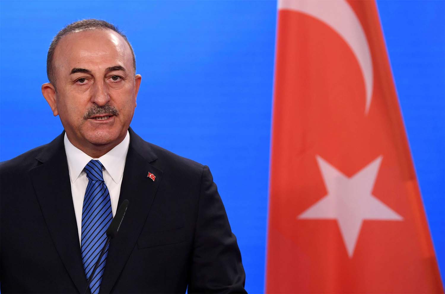 Turkish FM's visit is the first by a high-level Turkish official since the killing of Khashoggi 