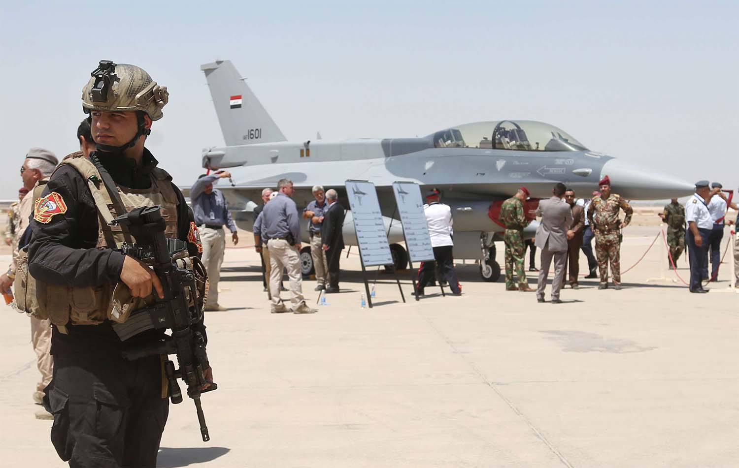 The last time the Balad air base was struck was April 18