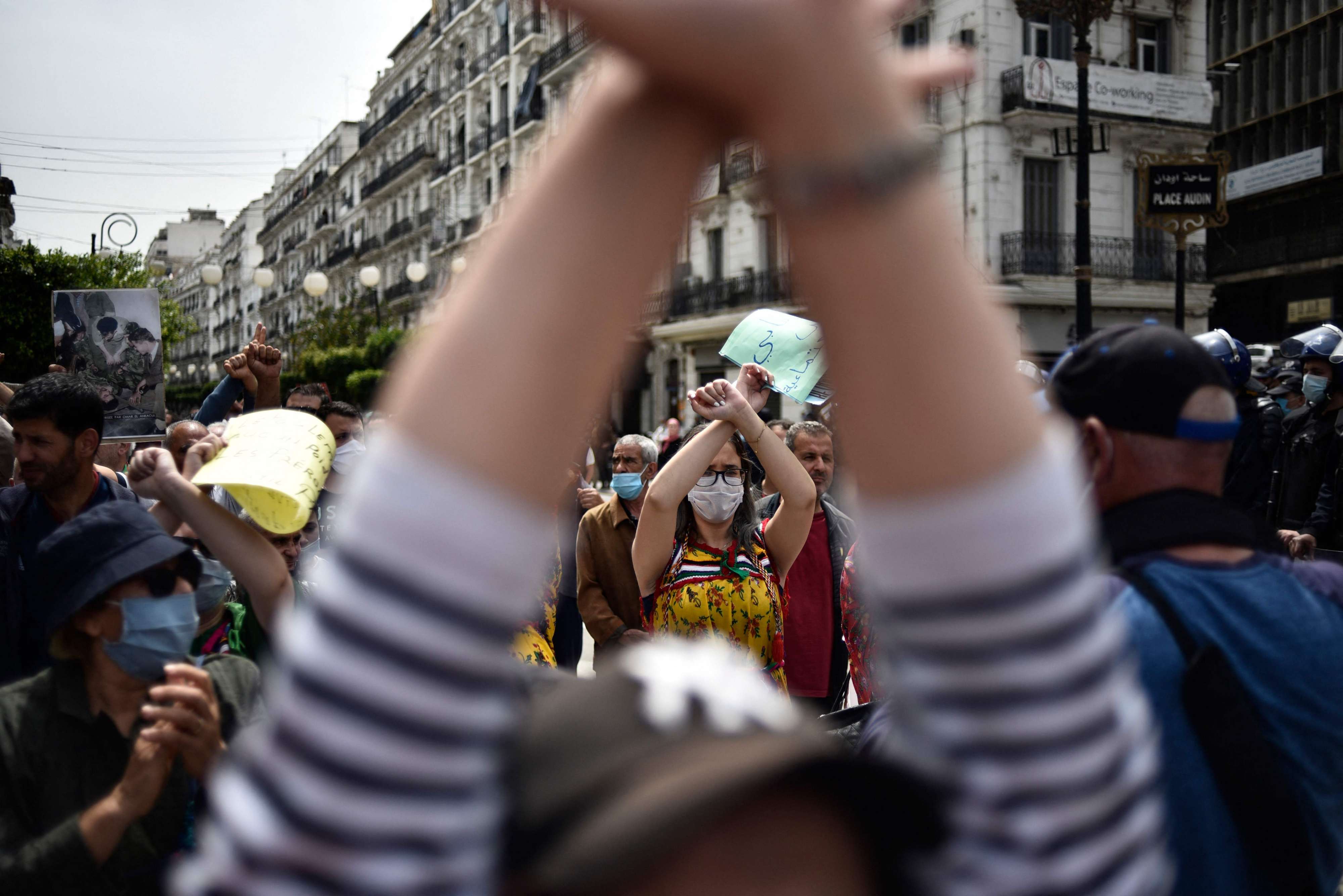مسيرات الحراك في العاصمة الجزائرية