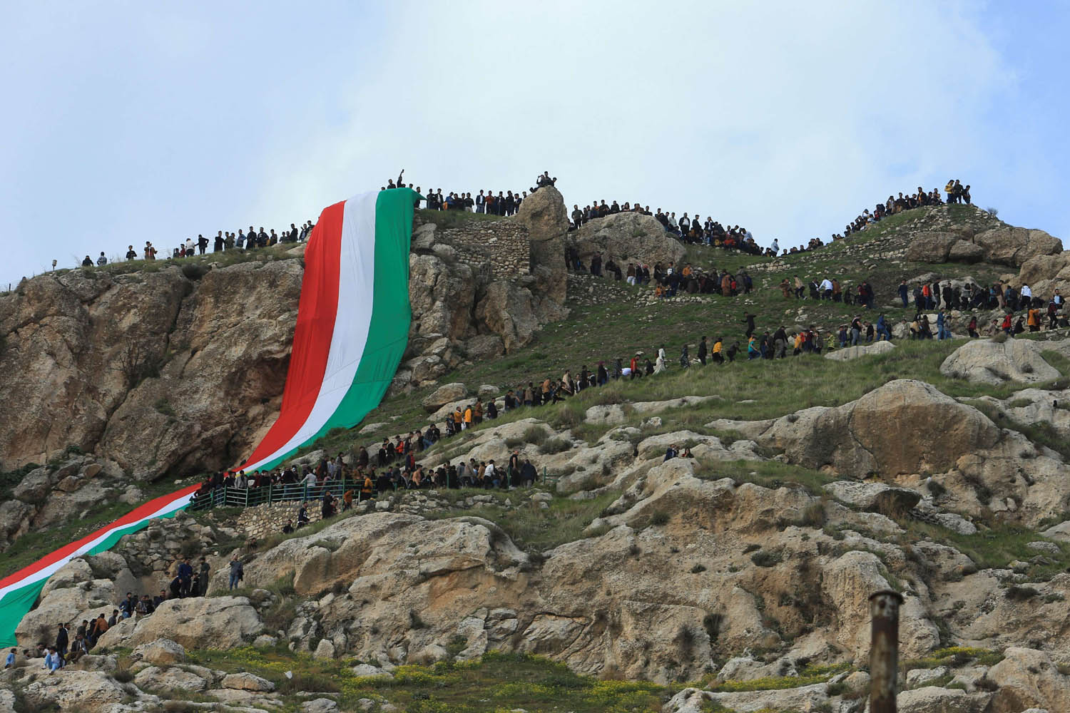 أكراد عراقيون يحيون عيد النوروز