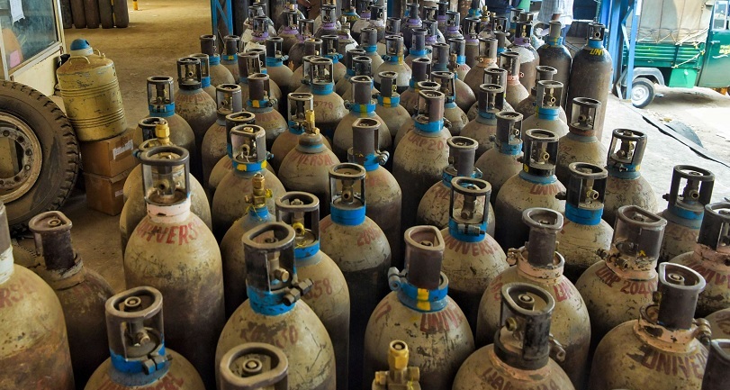 اسطوانات اكسجين