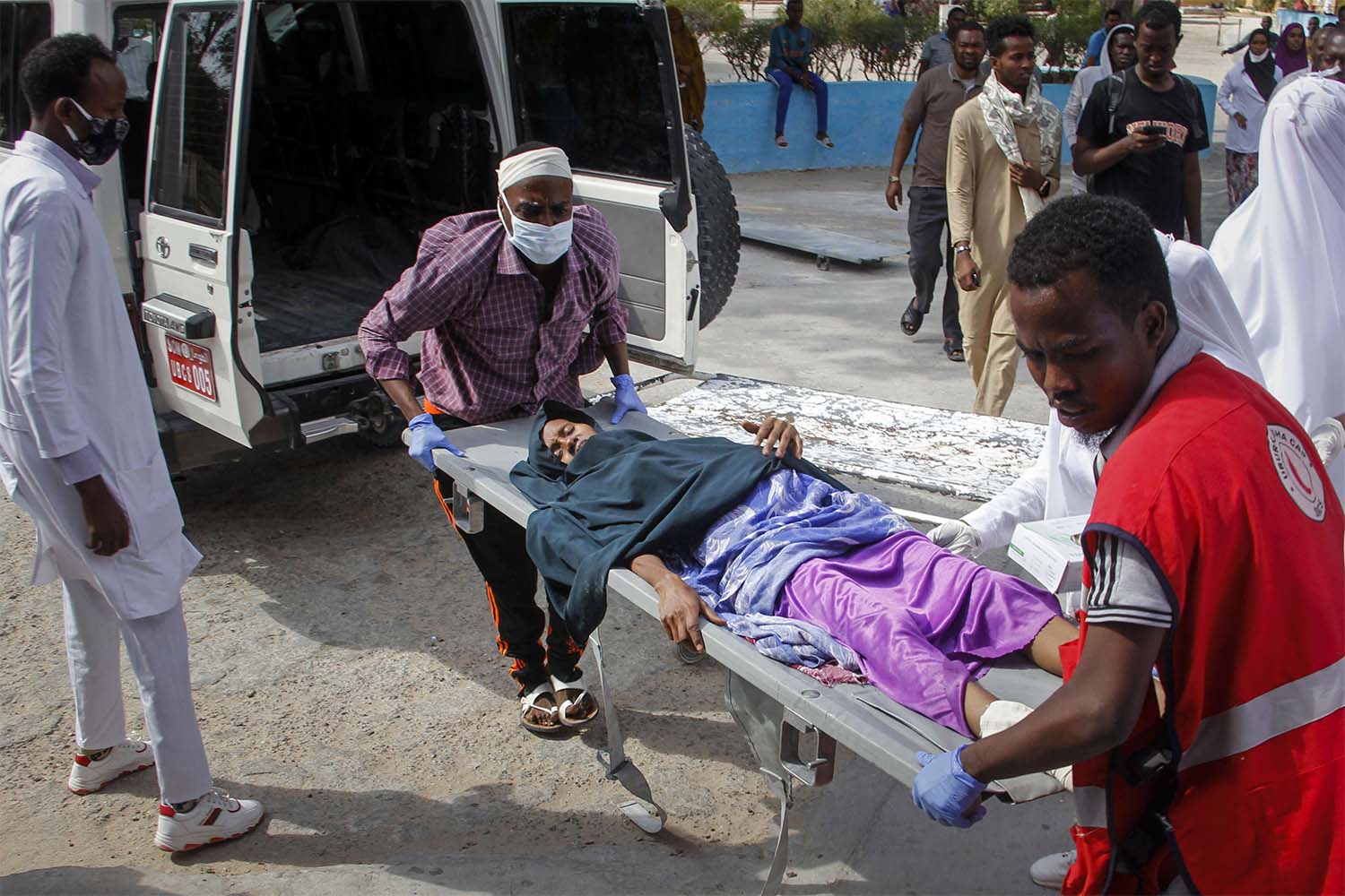 Somalia's security forces are often targeted in the suicide bomb attacks