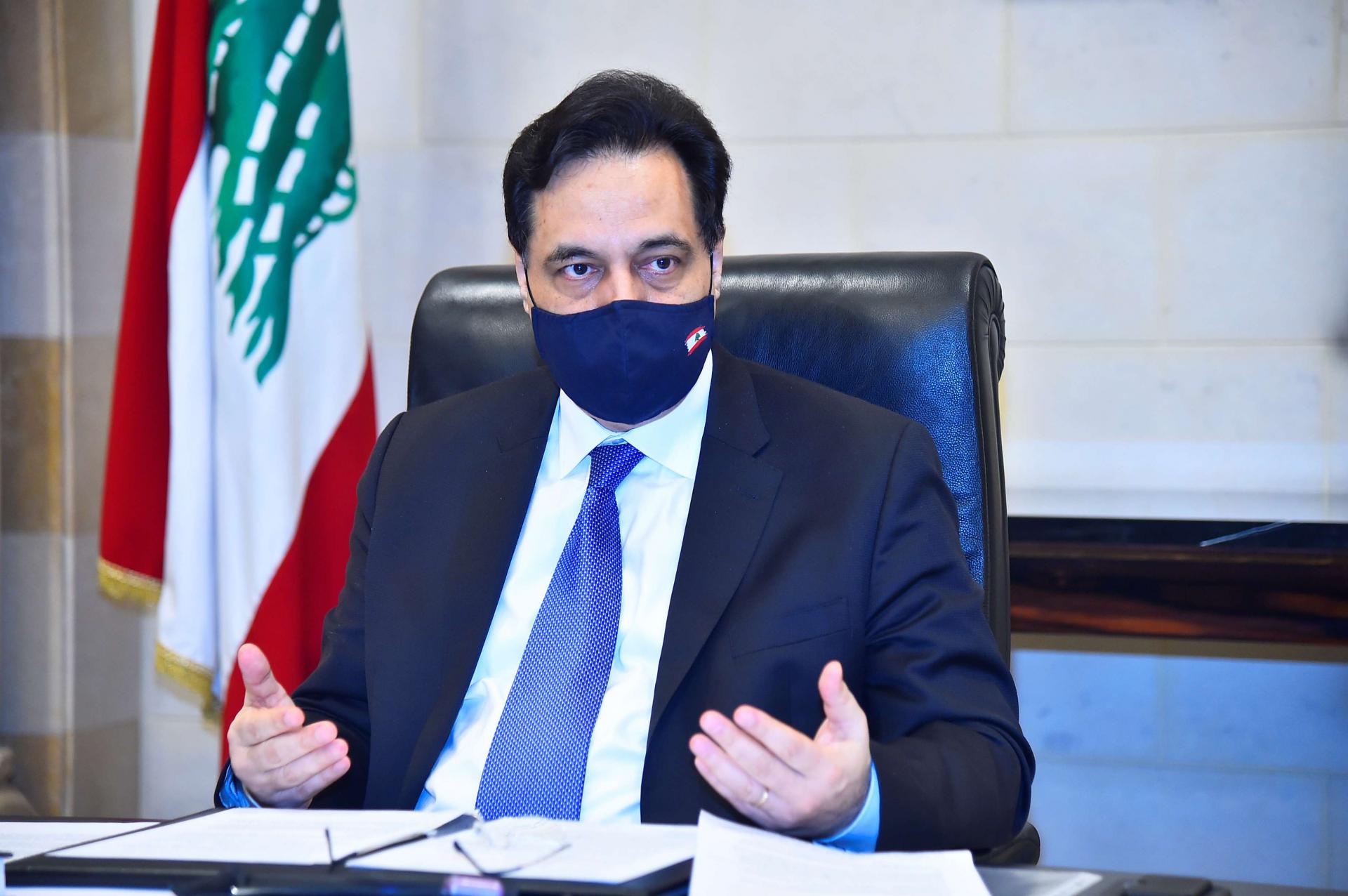 رئيس حكومة تصريف الاعمال حسان دياب