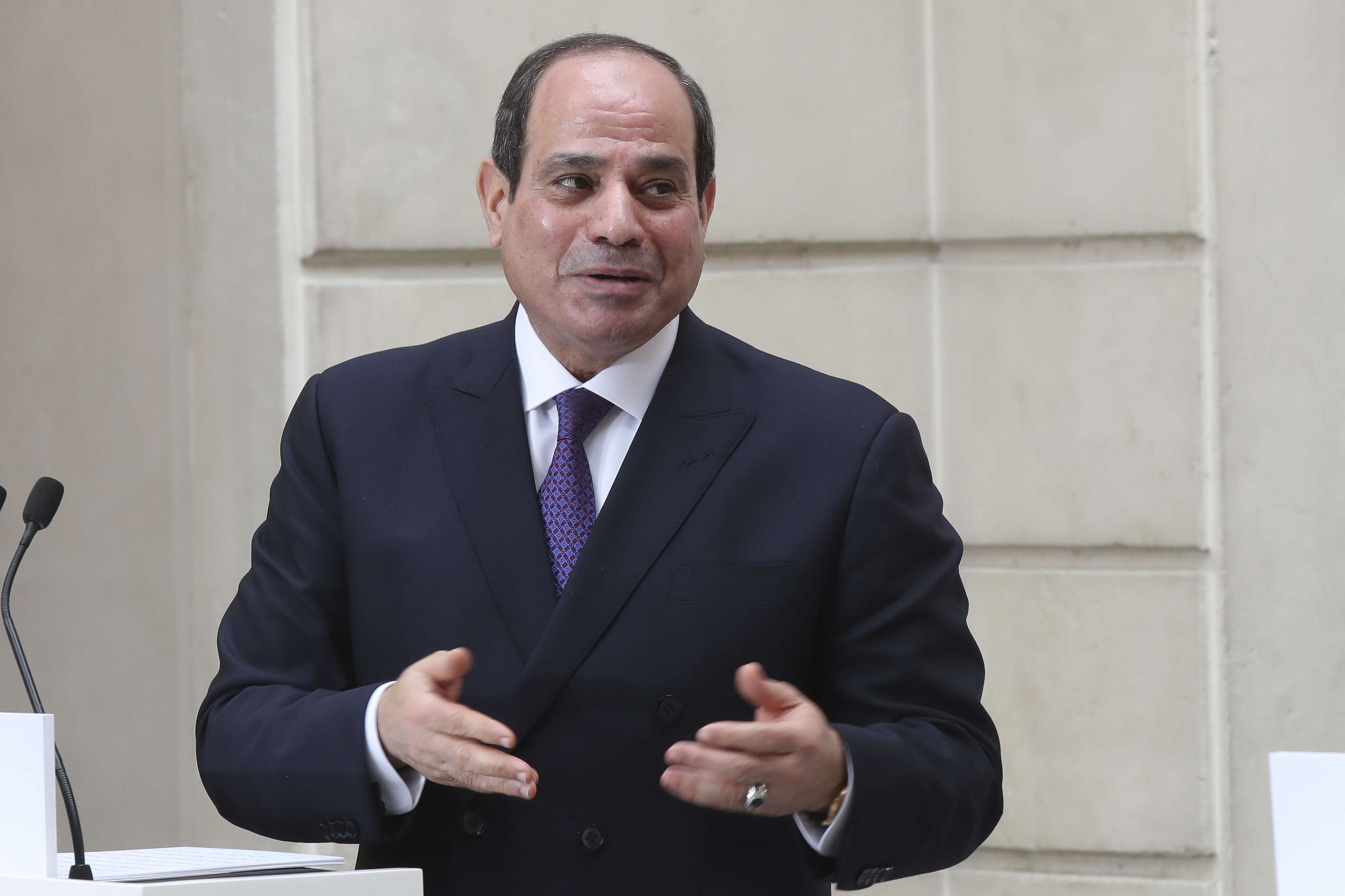الرئيس المصري عبدالفتاح السيسي