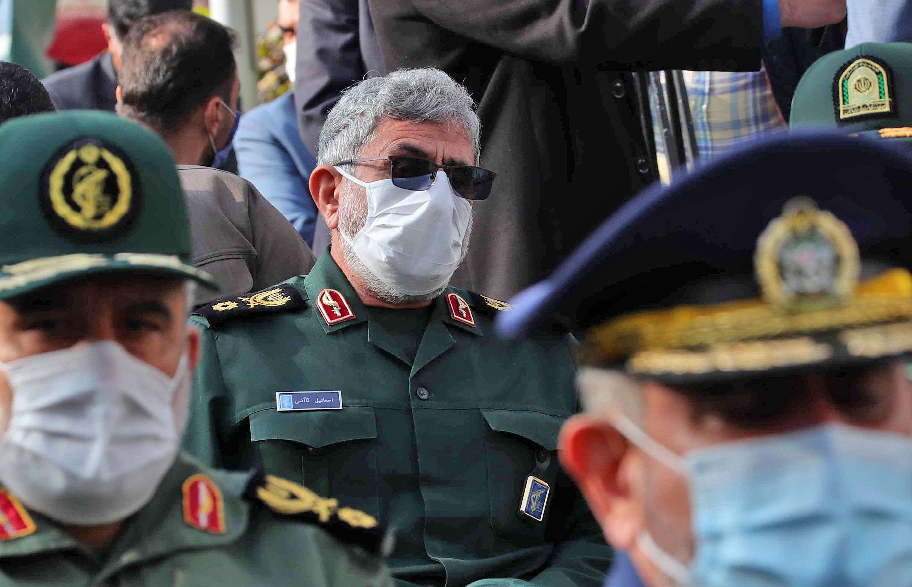زيارة قاآني لبغداد تأتي بعد إعلان واشنطن إنهاء مهام قواتها القتالية في العراق 