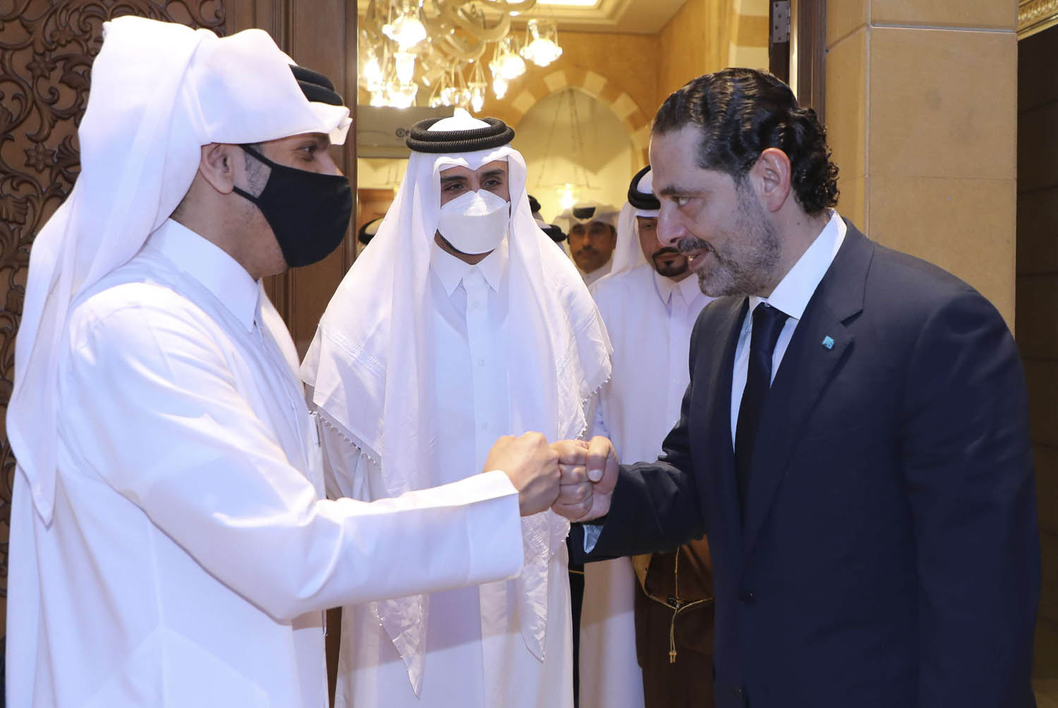 سعد الحريري يستقبل وفدا قطريا في بيروت
