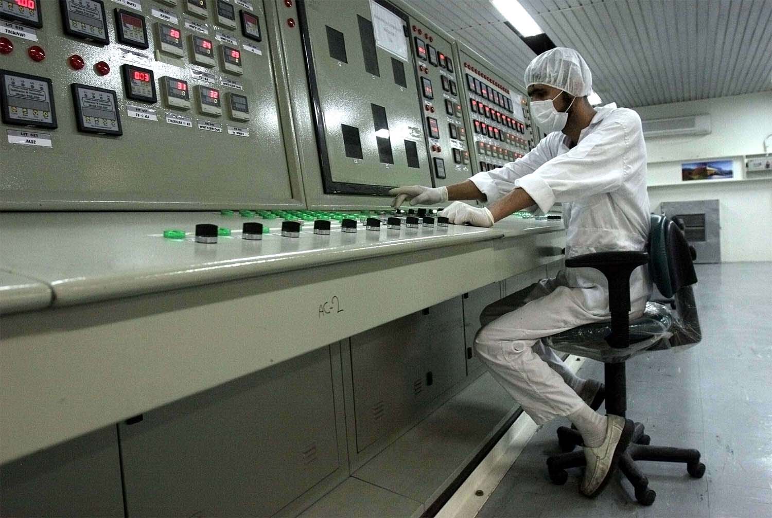 The Uranium Conversion Facility just outside the city of Isfahan, Iran