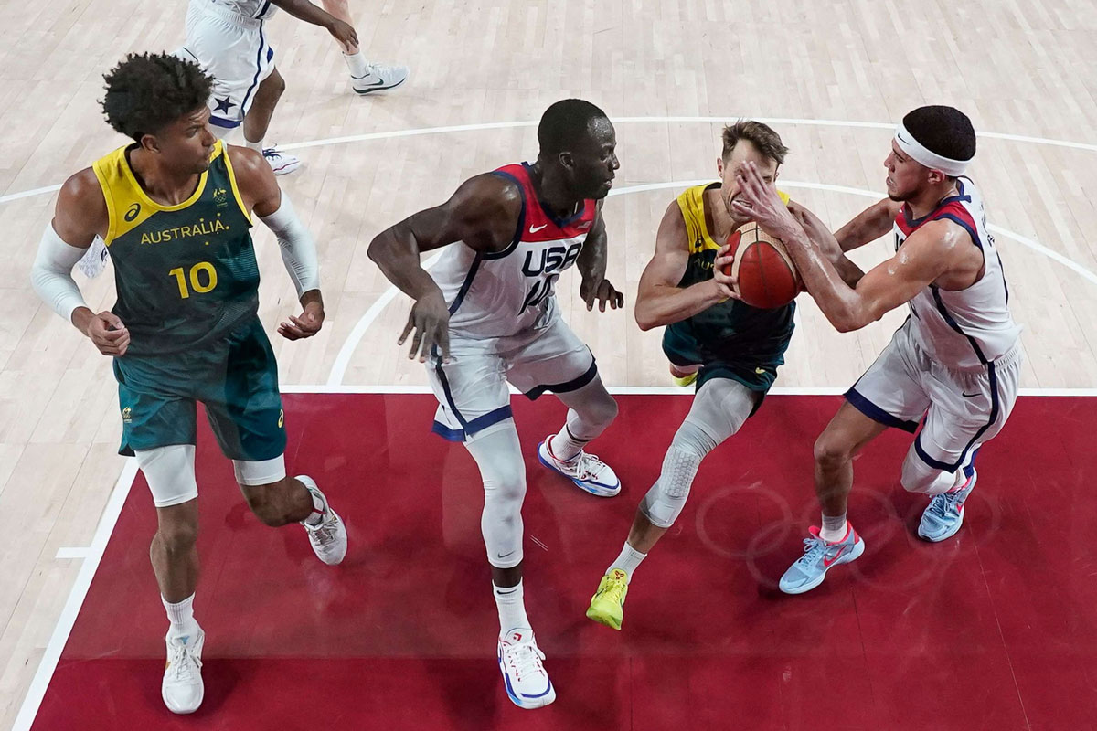 المنتخب الاميركي لكرة السلة يجدد الموعد مع غريمه الفرنسي في النهائي