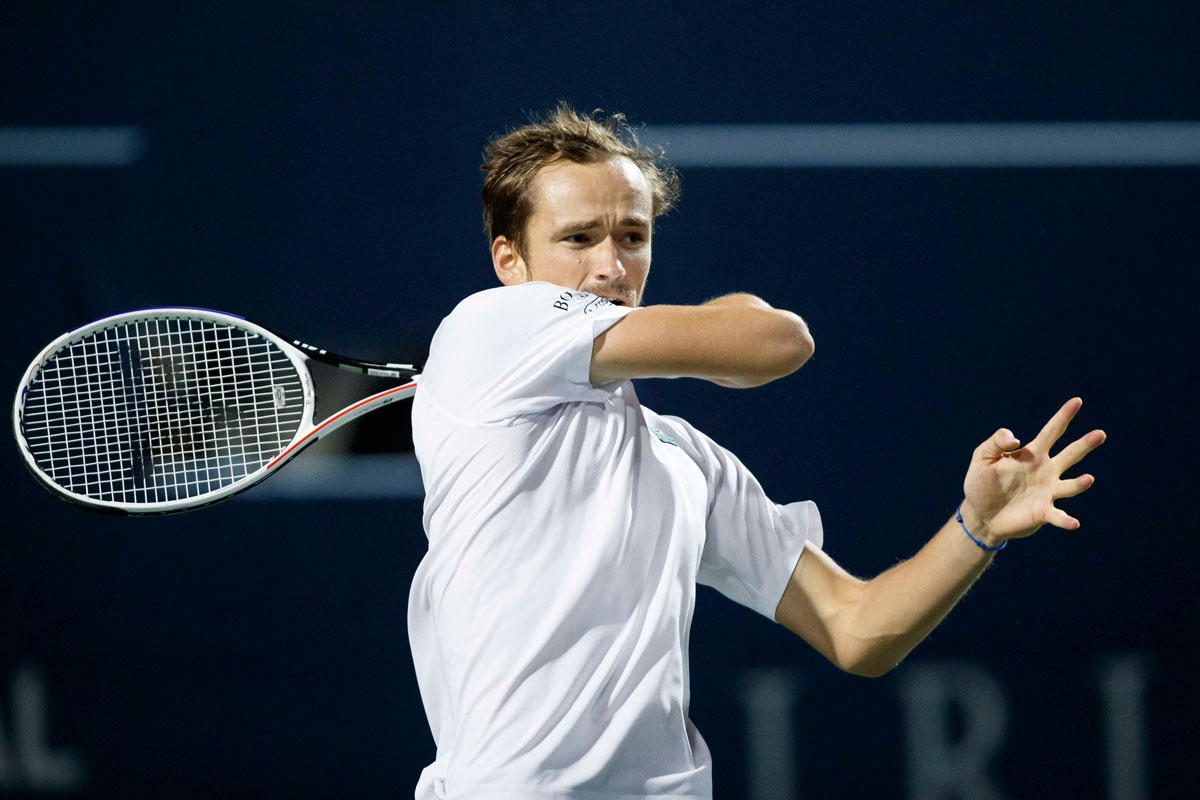 لاعب التنس الروسي بشكل أفضل إلى بطولة أميركا المفتوحة