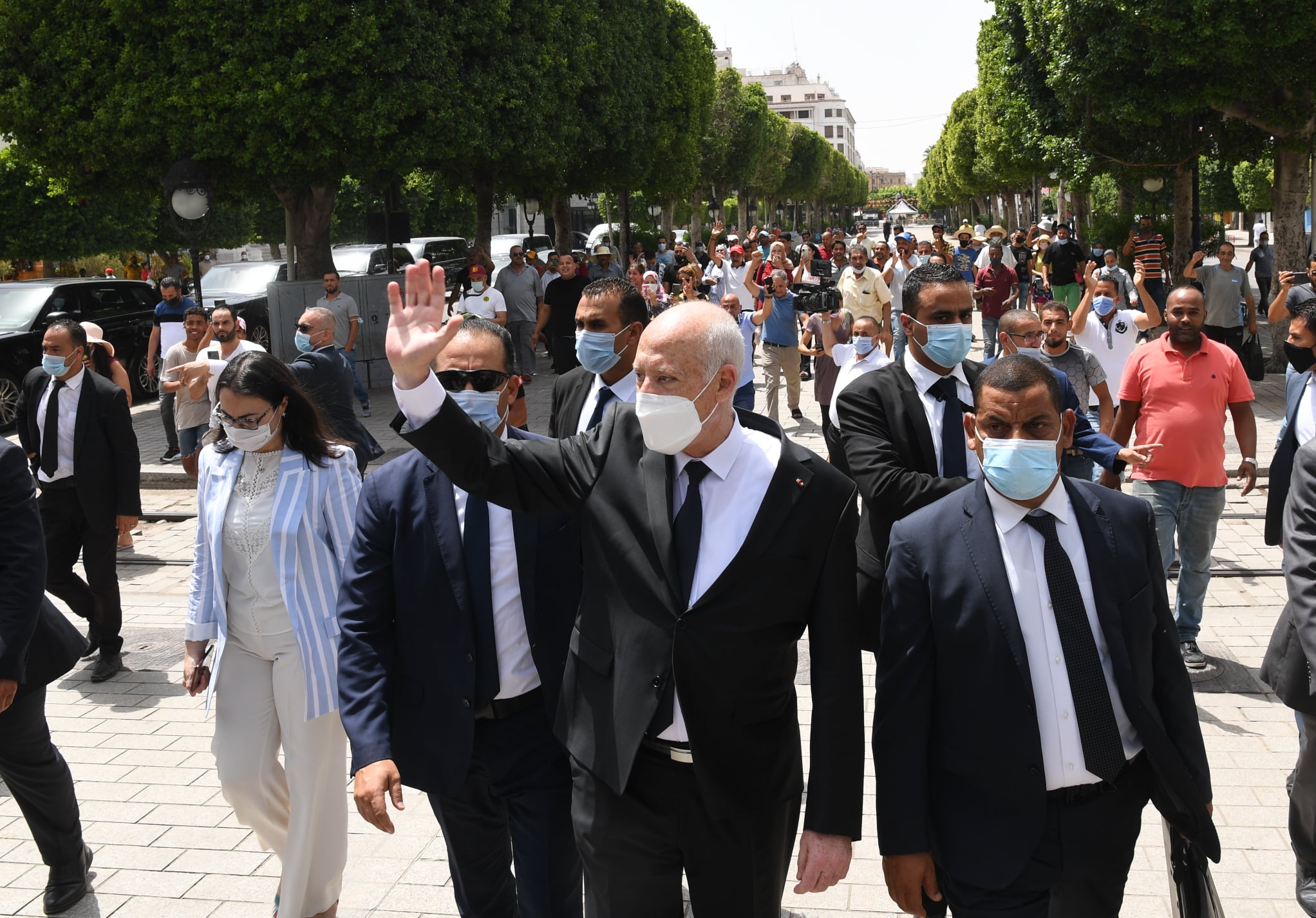 الرئيس التونسي قيس سعيد