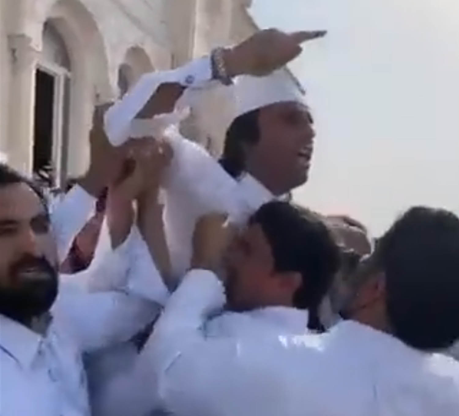 تظاهرة احتجاج لآل مرة في قطر
