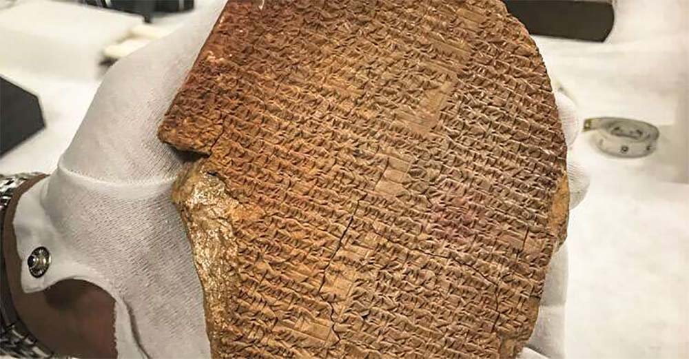 It's a 3,500-year-old clay tablet 