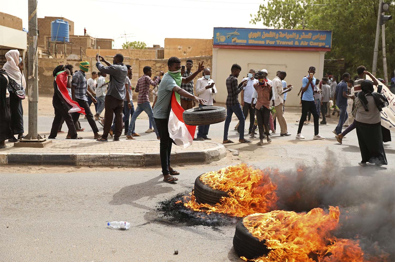Civilian officials have accused the military of agitating for a takeover of power