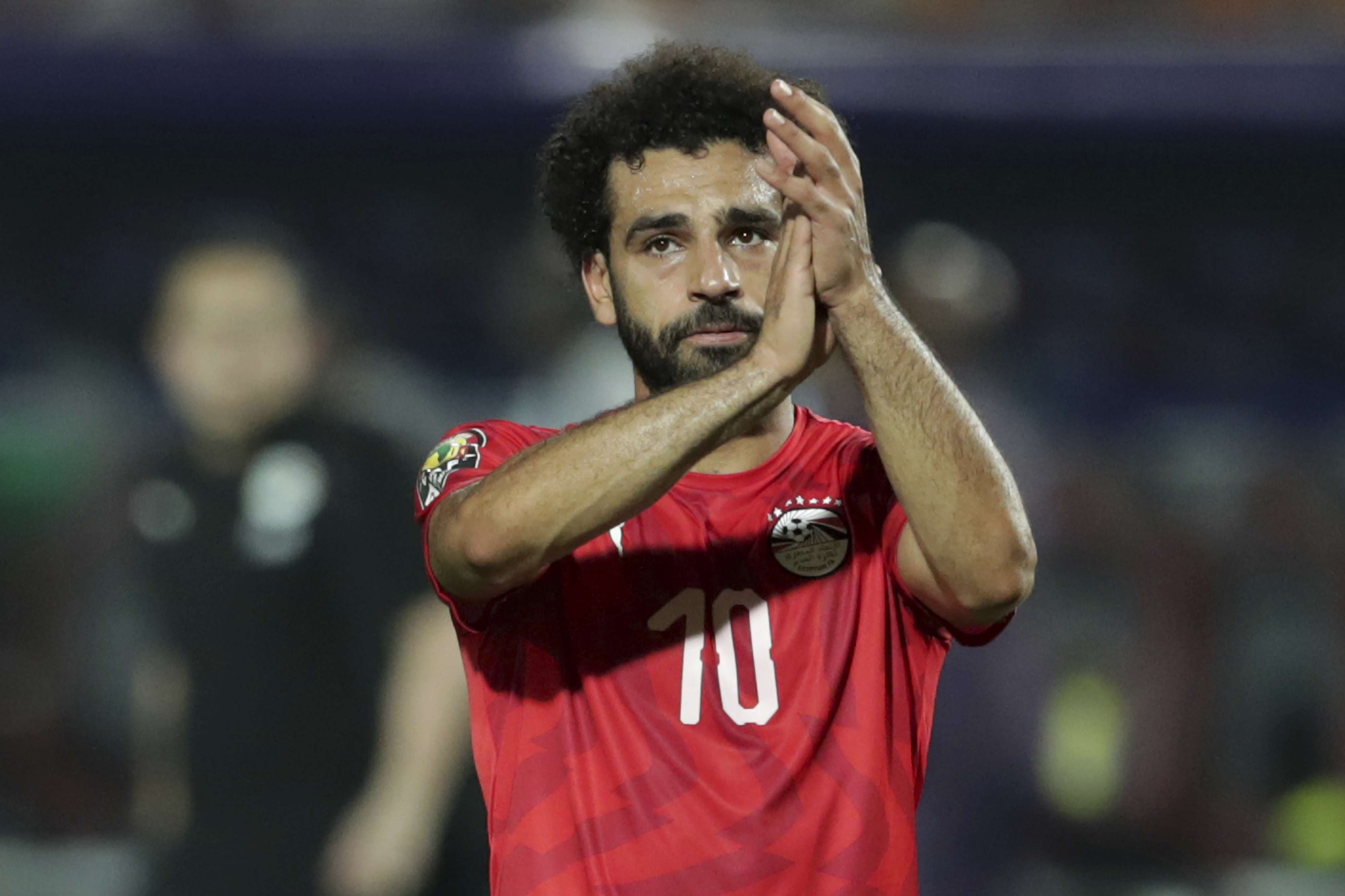 صلاح بتميراته المتقنة يقود مصر الى الفوز صورة ارشيفية