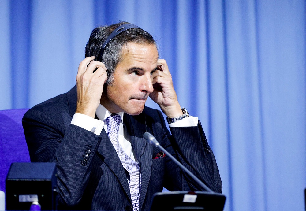 غروسي زار طهران مرة بعد تسلّم حكومة رئيسي مهامها 