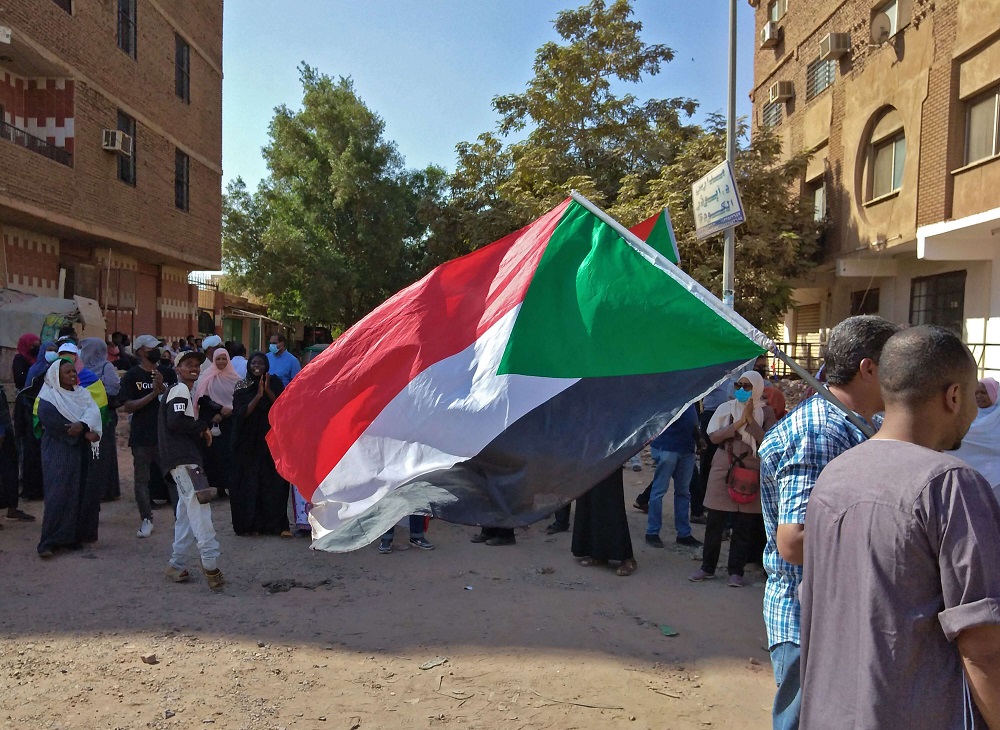 احتجاجات السودانيين