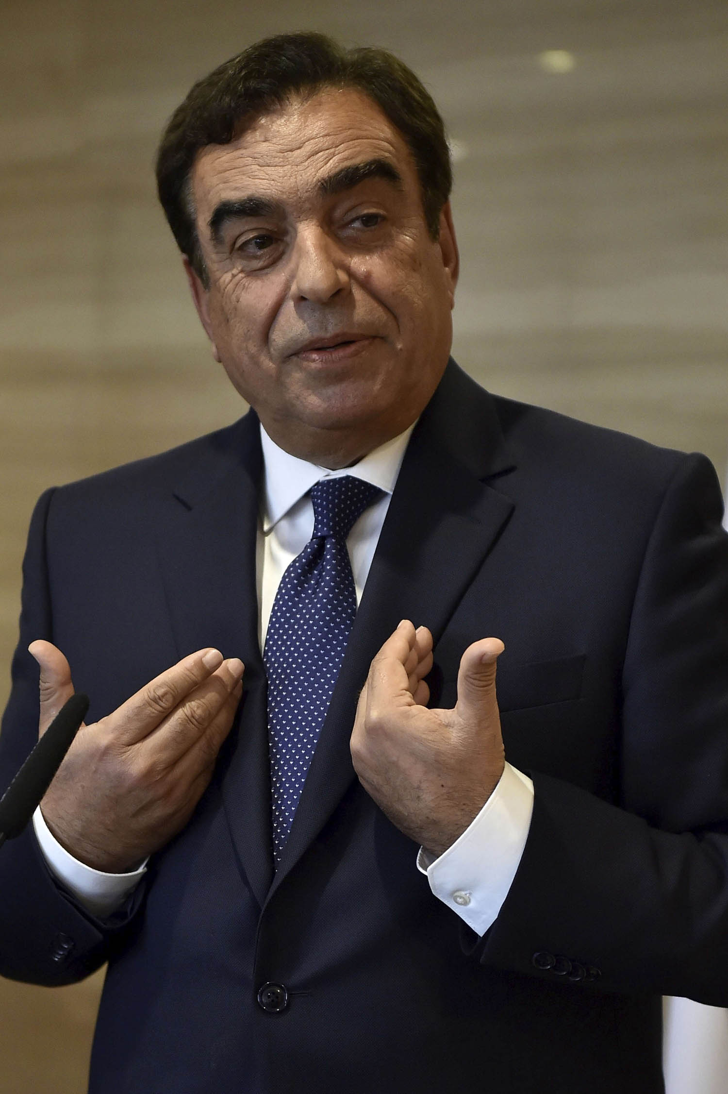 وزير الاعلام اللبناني جورج قرداحي