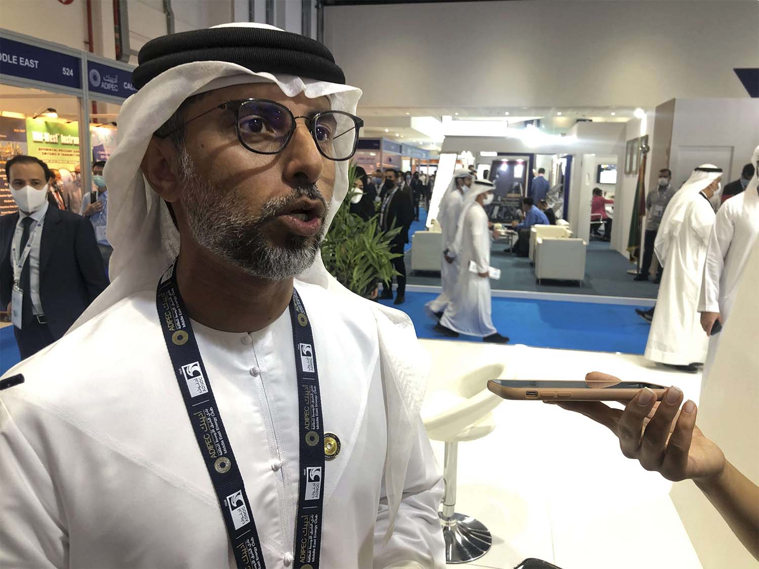 UAE's energy minister Suhail Al Mazrouei 