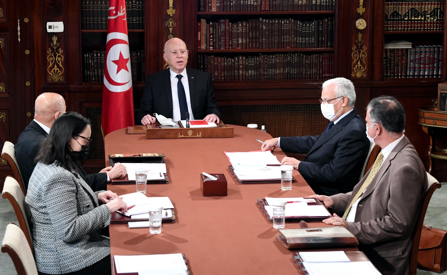 الرئيس التونسي قيس سعيد