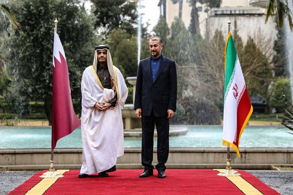 وكالة الانباء الرسمية الايرانية قالت إن الزيارة لا تهدف إلى تسهيل إجراء محادثات مباشرة مع واشنطن