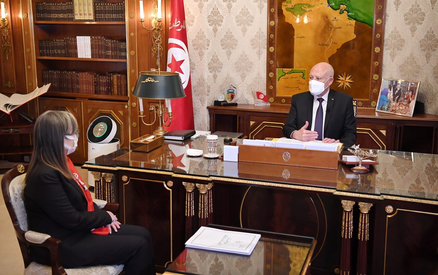 قيس سعيد ينفي ان يكون من دعاة الدكتاتورية