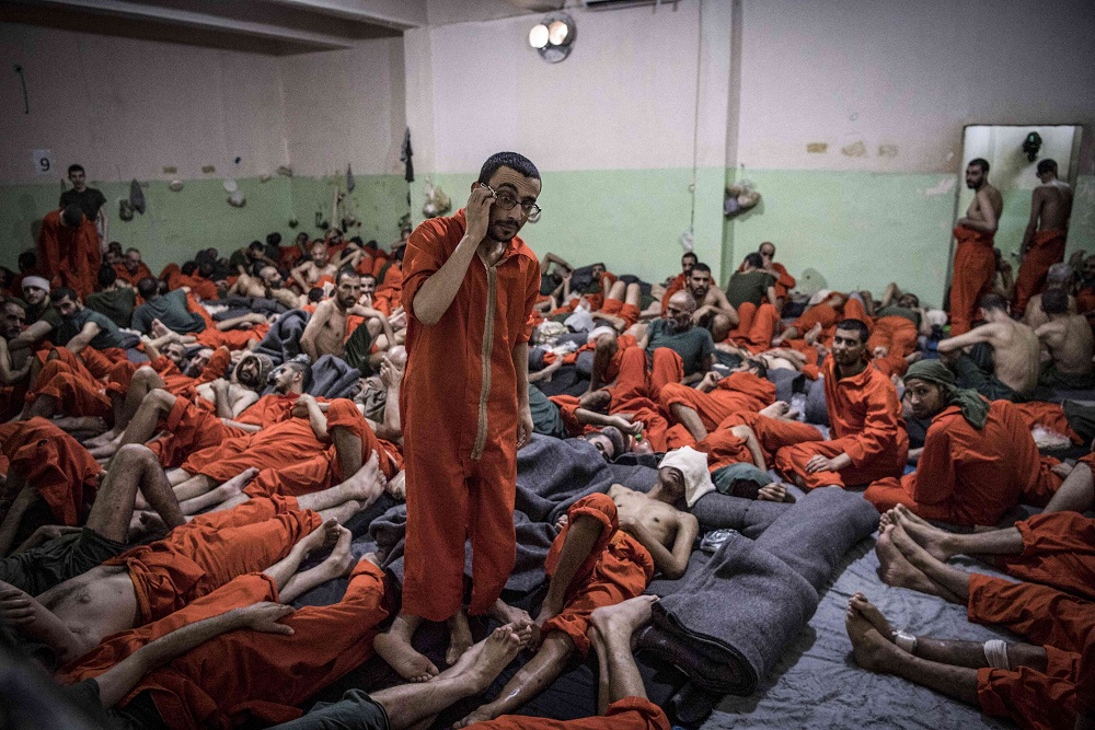سجن غويران يضم نحو 3500 سجين من عناصر وقيادات داعش