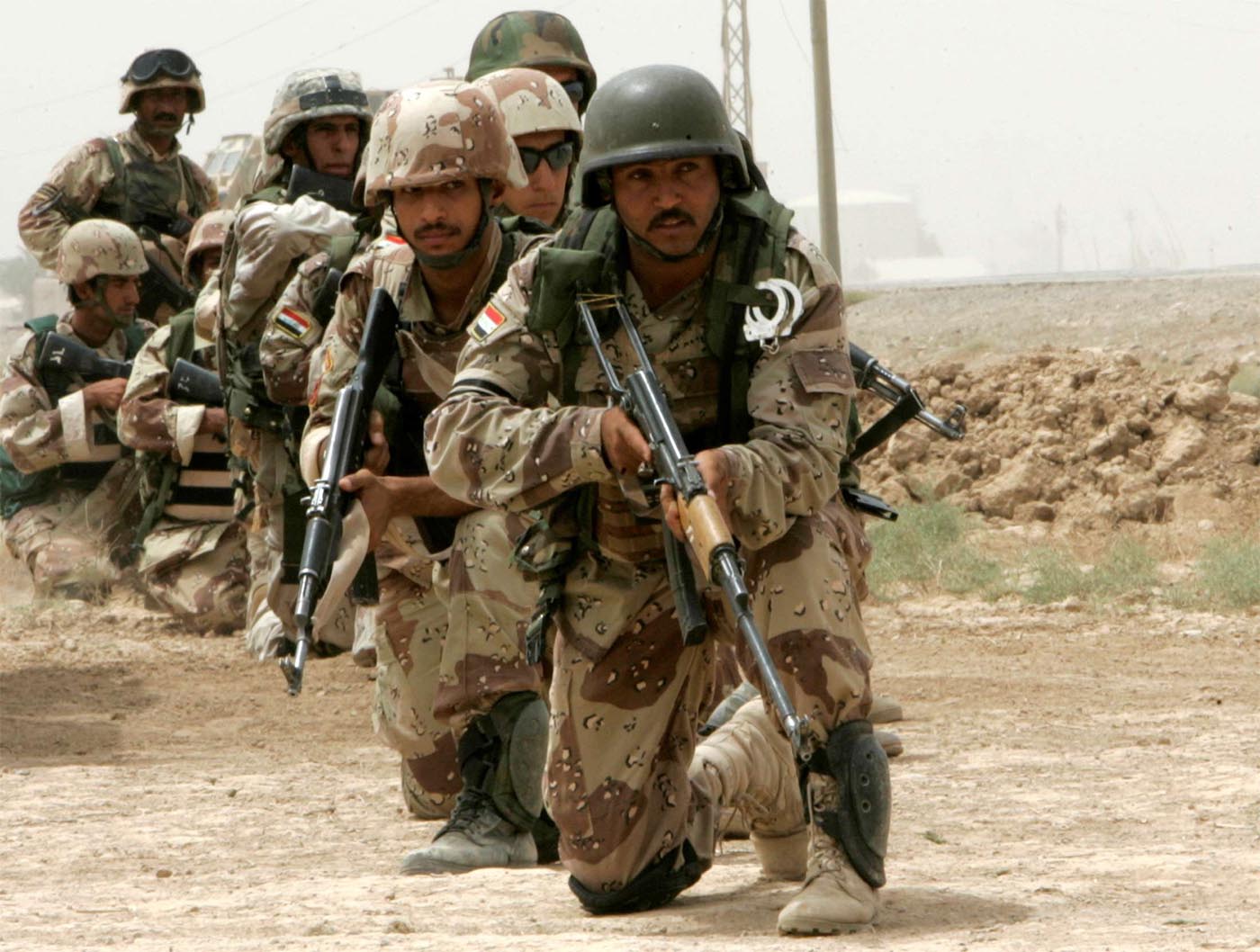 Iraqi soldiers