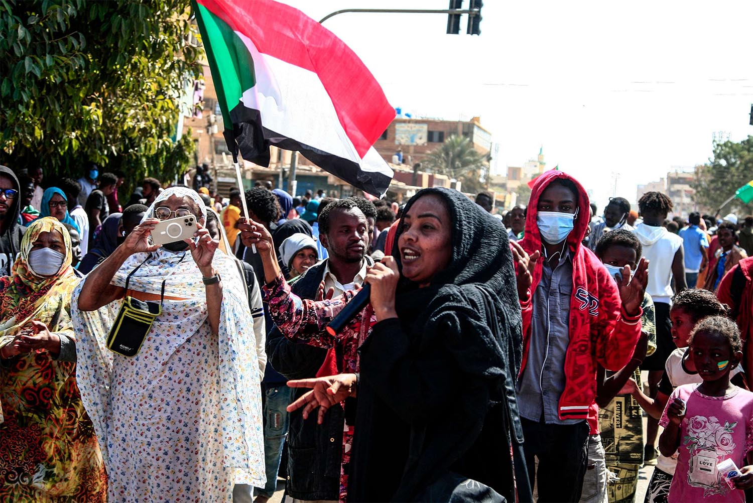 marched towards the presidential palace