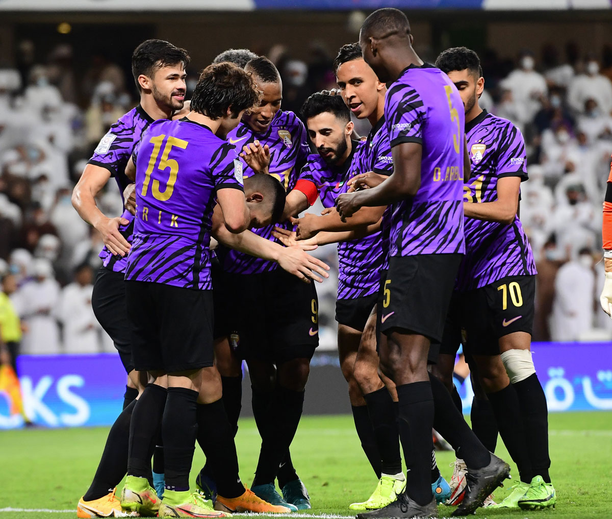 فريق 'الزعيم العيناوي' جاهز للقاء الاتحاد كلباء من حسابه على تويتر