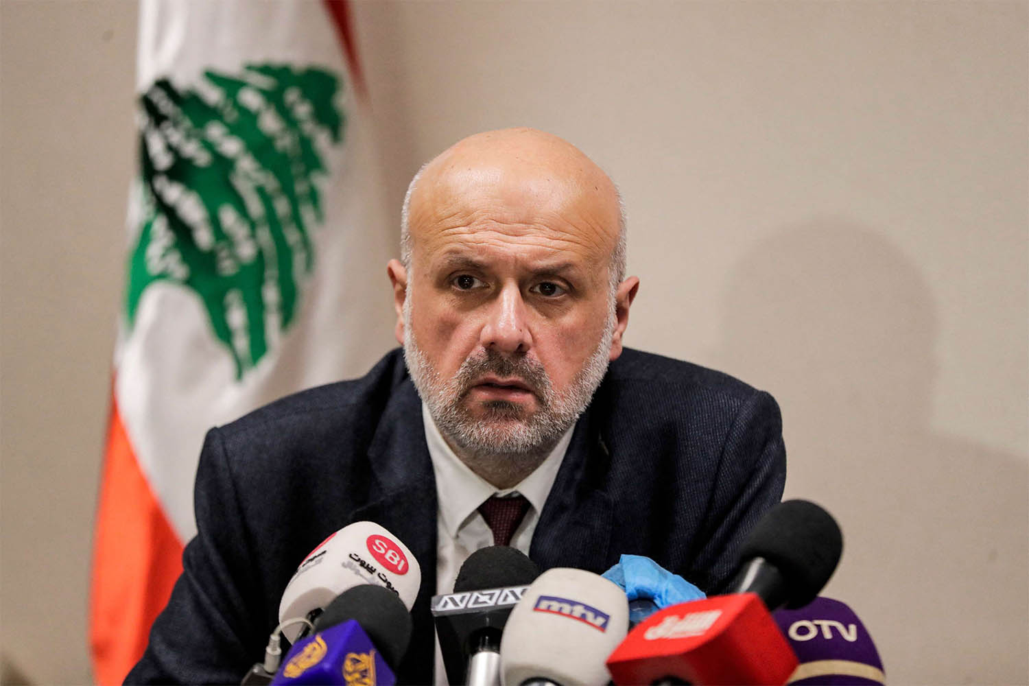 Lebanon's Interior Minister Bassam Mawlawi 