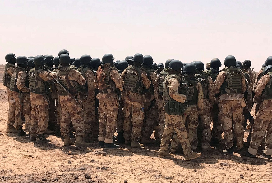 الهدف من برنامج التدريب تعزيز قدرات جيوش منطقة الساحل في مواجهة الإرهاب