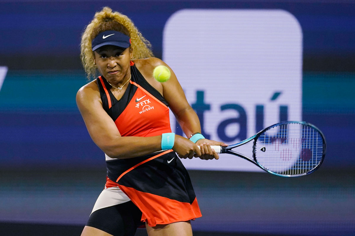 أوساكا لتسلق قائمة التصنيف من جديد