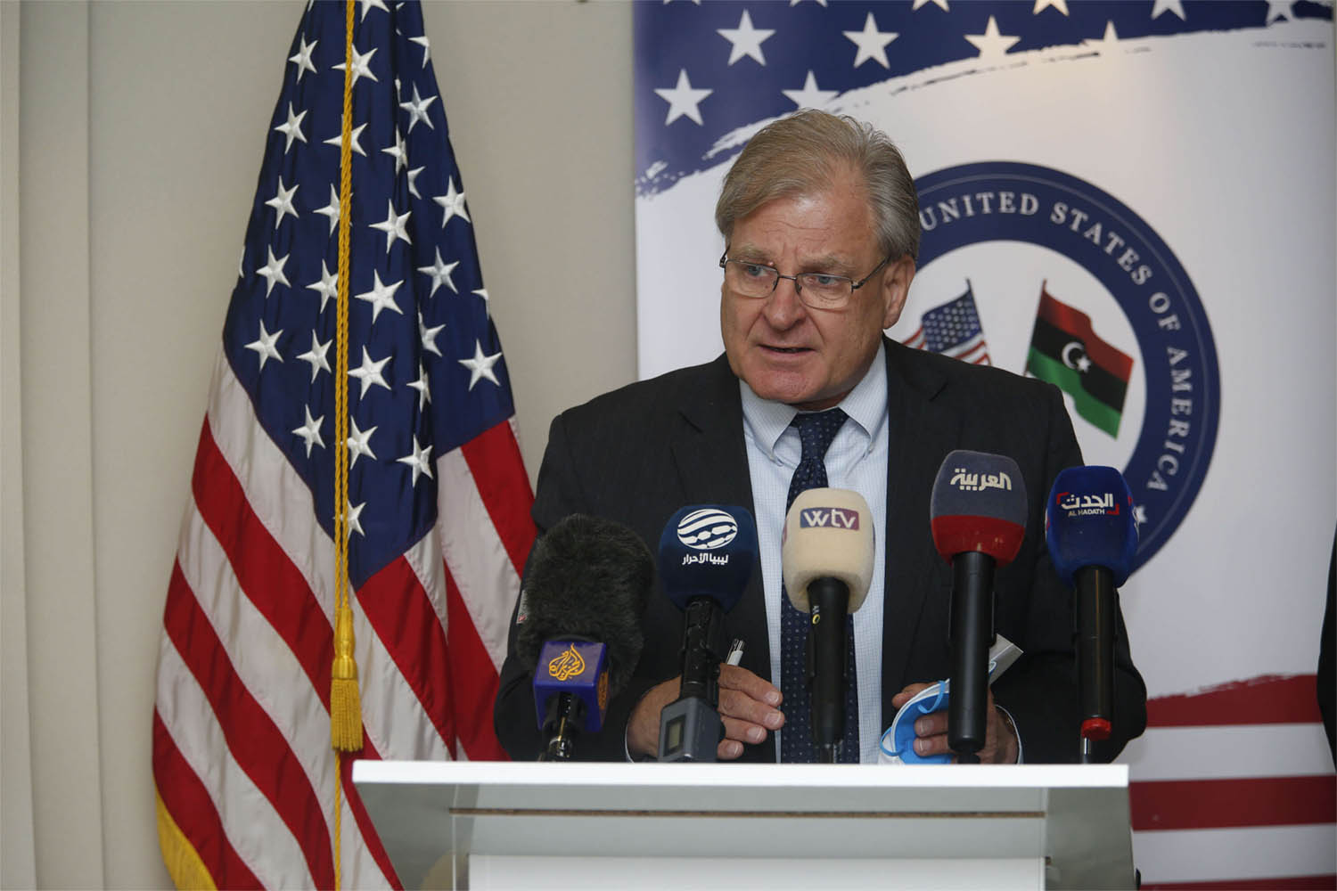 US ambassador to Tripoli Richard Norland 