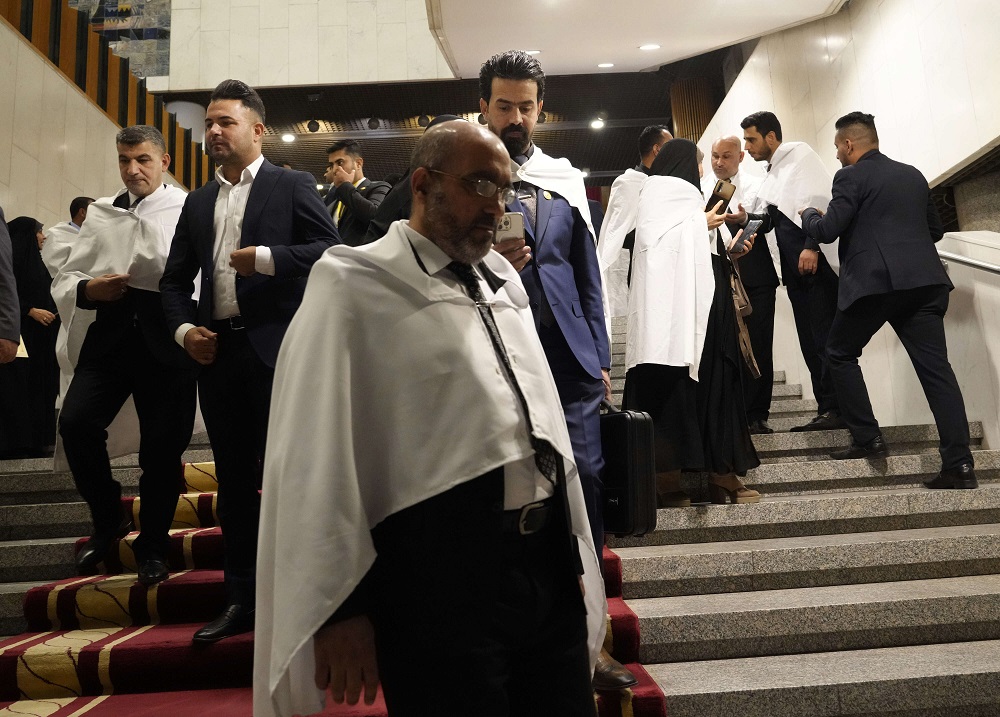 البرلمان العراقي فشل في عقد جلسة لانتخاب رئيس جديد للسنوات الأربع المقبلة