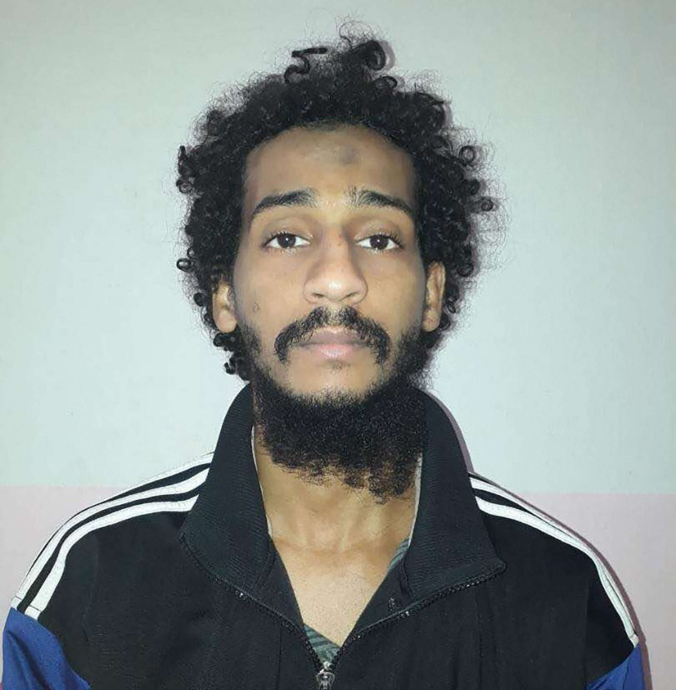 الشافعي الشيخ يقر بانضمامه لداعش وينكر انتماءه لخلية البيتلز