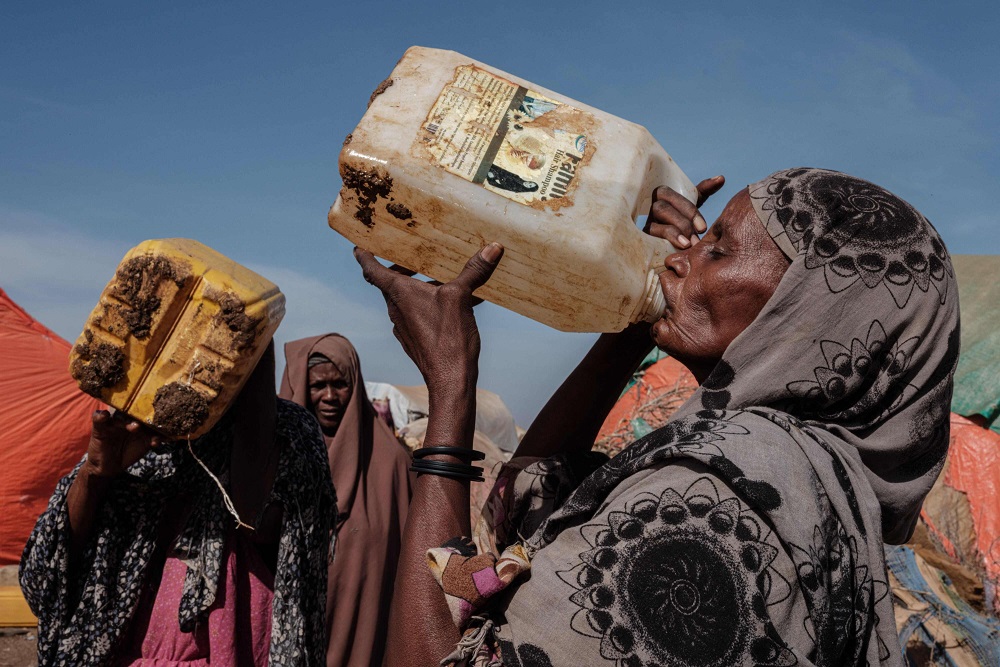 يواجه ستة ملايين صومالي أو 40 بالمئة من السكان مستويات كبيرة من انعدام الأمن الغذائي
