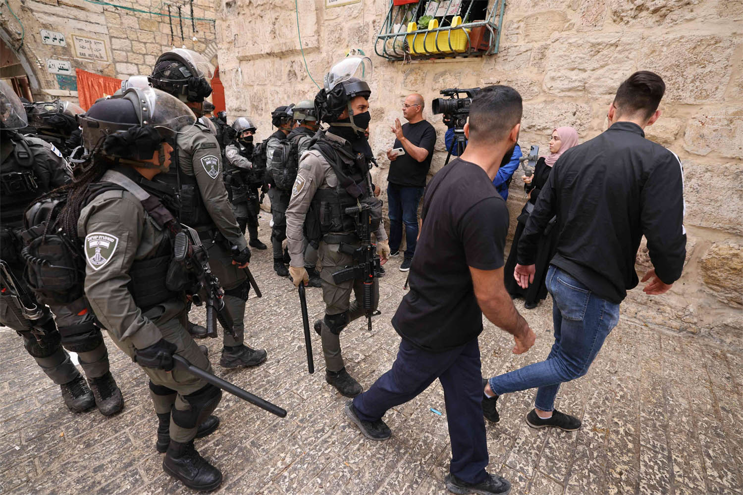 The Palestinian Authority said the events at the Al Aqsa compound had "unified" Palestinians